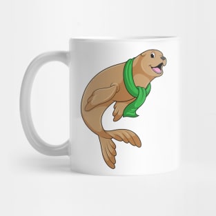 Seal with Scarf Mug